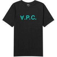 T-paita A.P.C. VPC Logo T-Shirt Musta | COBQX-H26943-TZH, 1
