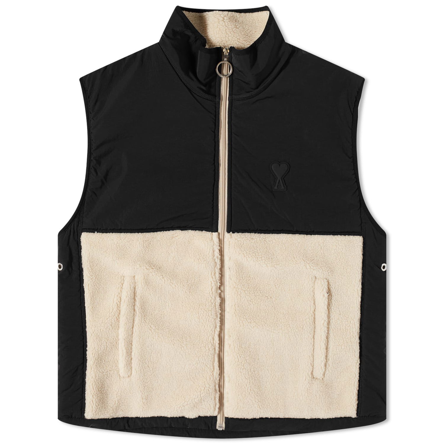 Liivi AMI Sherpa Fleece Vest Musta | HJK707-761-177, 0