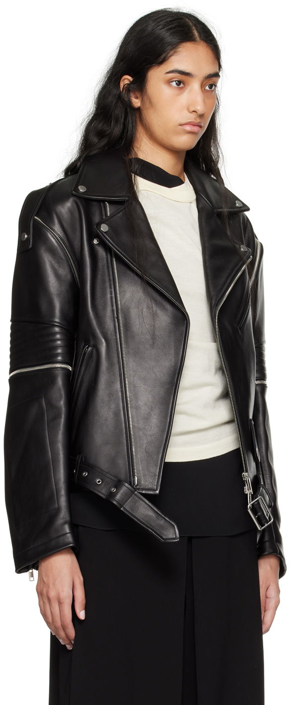 Bomber-takki Helmut Lang Helmut Lang Astro Biker Jacket Musta | O05HM103, 1