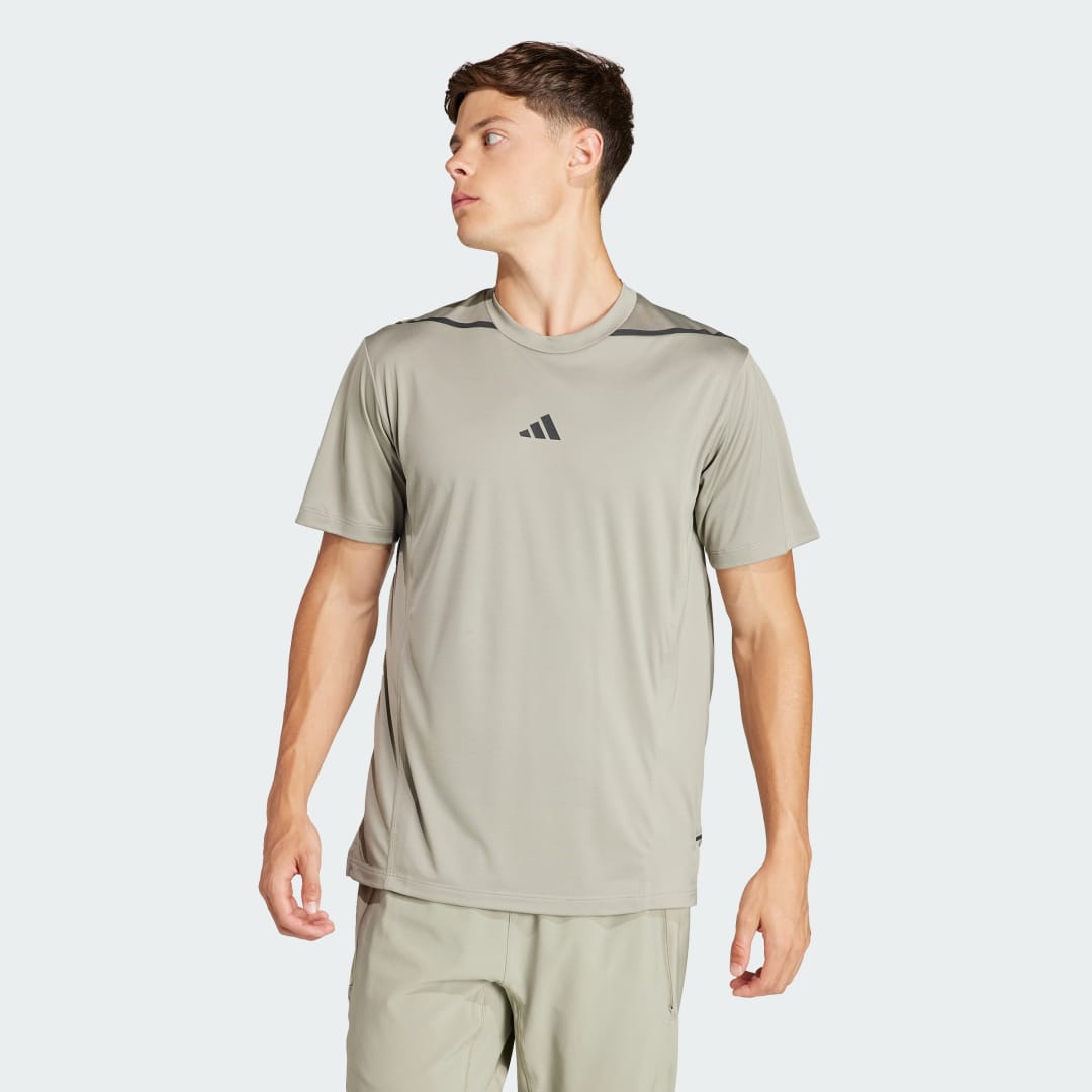 T-paita adidas Performance Designed for Training Adistrong Workout Tee Harmaa | IS3838, 0