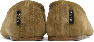 Tennarit ja kengät A.P.C. A.P.C. Swan Ballerina Flats Vihreä | PXBTG-F53295, 1