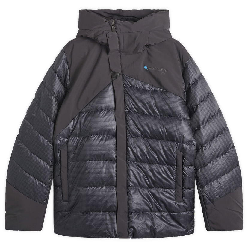 Puffer takki Klättermusen Rå Padded Hooded Jacket Harmaa | 10533-961