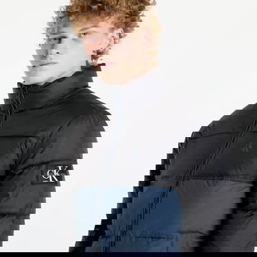 Puffer takki CALVIN KLEIN Non Down Blocking Puffer Jacket Sininen | J30J325584 PPK, 1