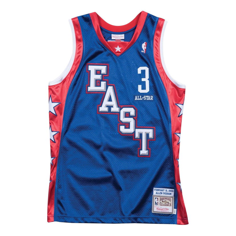 Jersey Mitchell & Ness Mitchell & Ness NBA All-Star East 2004 Allen Iverson Jersey Sininen | AJY4CP19117-ASEROYA04AIV