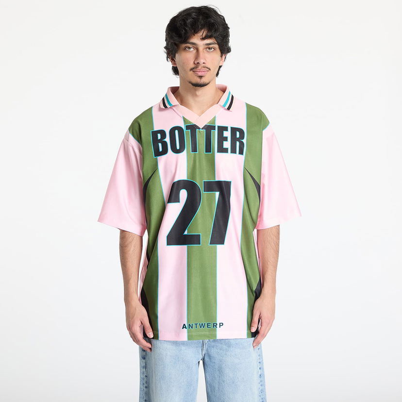 Jersey Reebok Reebok x Botter LTD Reverse Soccer T-Shirt Vaaleanpunainen | RMGB008C99JER0013052