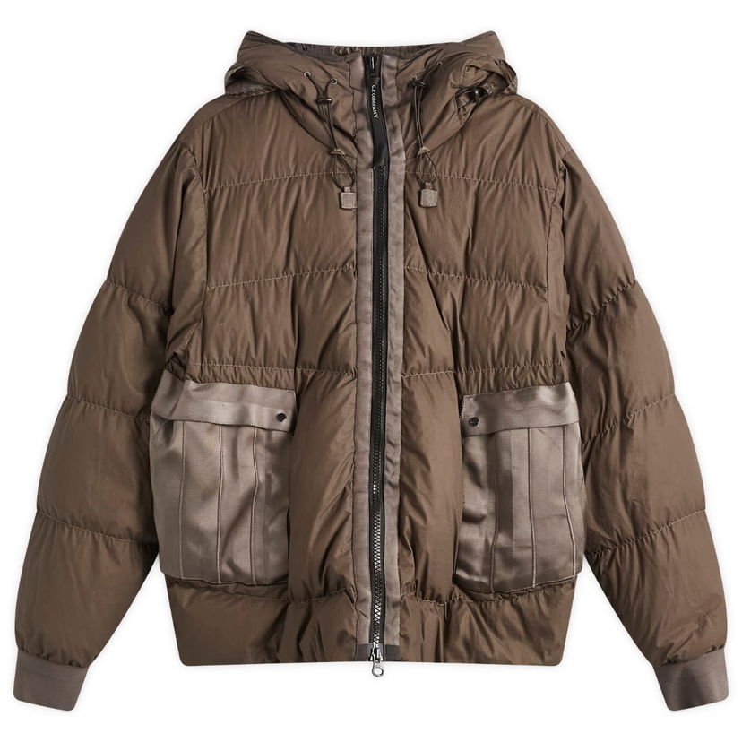 Puffer takki C.P. Company C.P. Company BI-TM Medium Weight Jacket Ruskea | CMOW266A-110185G-359