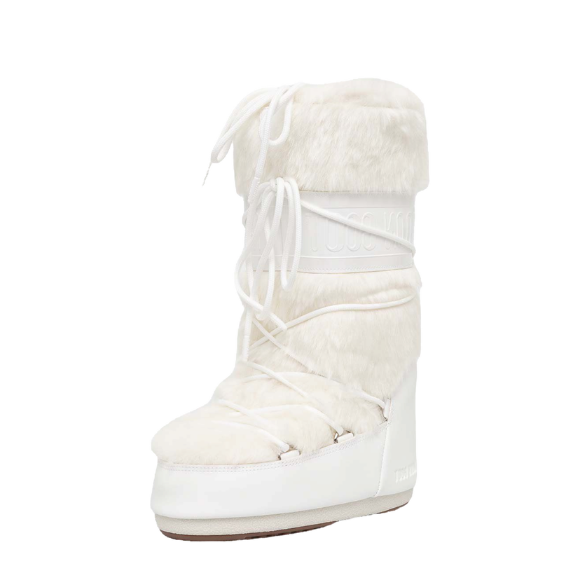 Tennarit ja kengät Moon Boot ICON FAUX FUR Boots Valkoinen | 80D1408900.A002