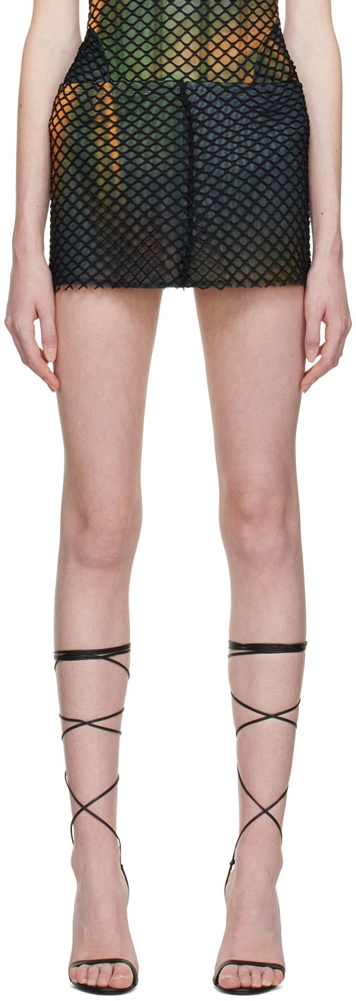 Hame Miaou Miaou Fig Miniskirt Musta | 4016FNTAUR