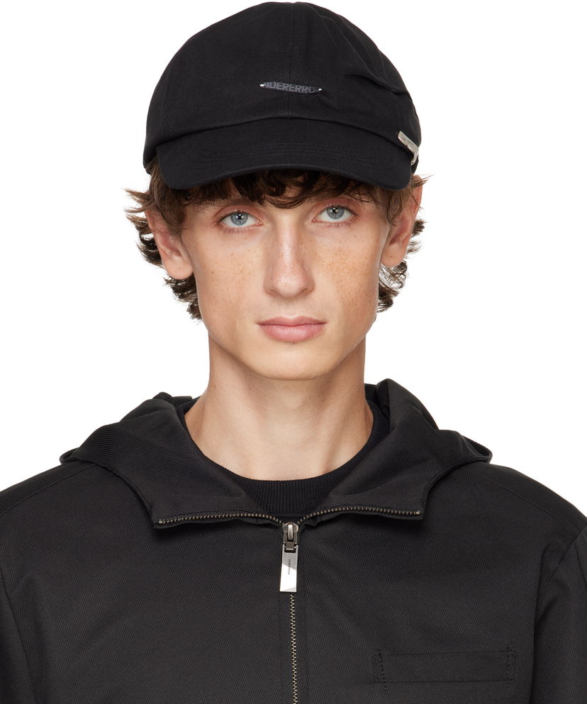 Korkki ADER ERROR Black Tetraight 107 Baseball Cap Musta | BN01FWHW0213BK