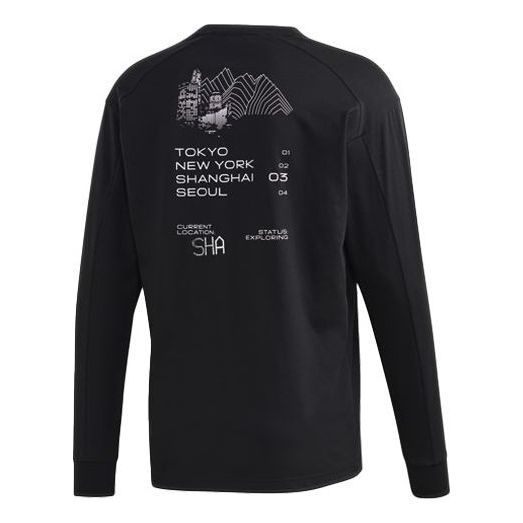 T-paita adidas Performance Terrex Explore Mountain to Street Longsleeve Musta | GM3580