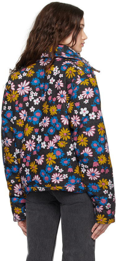 Takki ERL Floral Print Denim Jacket Monivärinen | ERL07J002, 2