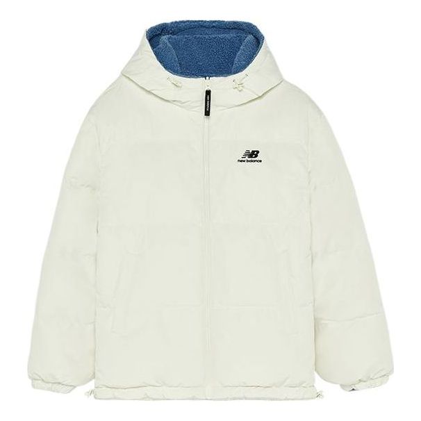 Puffer takki New Balance Logo Sportswear Puffer Jacket Valkoinen | 5PC44733-IV