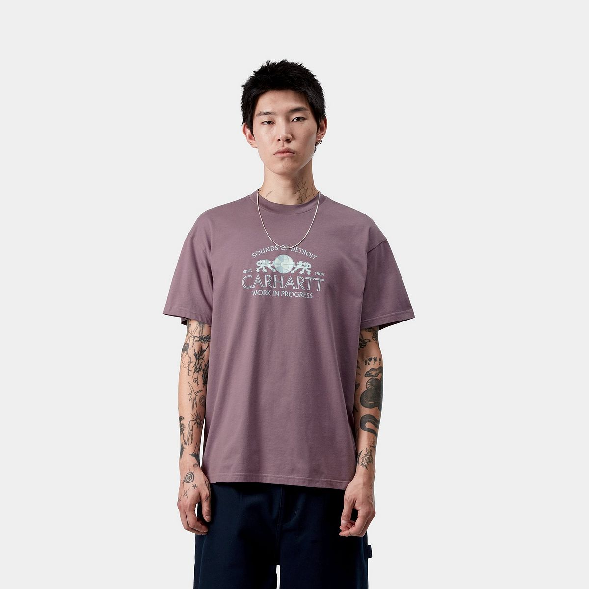 T-paita Carhartt WIP Carhartt WIP Gatecrasher T-Shirt Violetti | I035481_14, 0