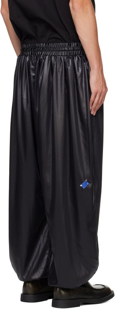Housut ADER ERROR Black Elasticated Waistband Trousers Musta | BN01FWBT0103BK, 2