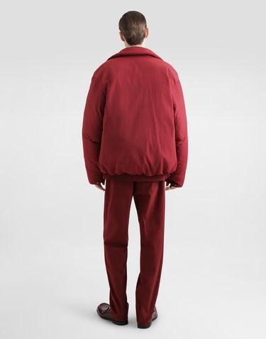 Housut Dolce & Gabbana Dolce & Gabbana Tailored Cotton Pants Burgundia | GP0R4TFUFL3R0369, 2