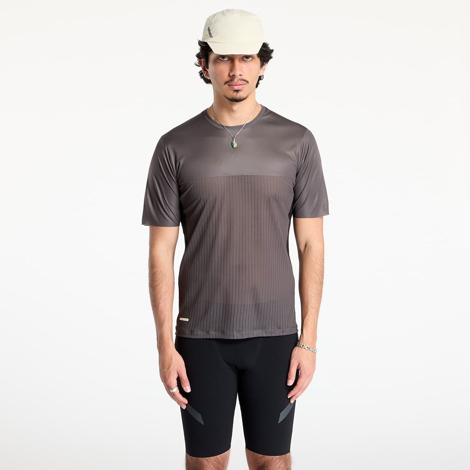 T-paita Soar Running SOAR Hot Weather T-Shirt Harmaa | SS25-ST4M-BLK, 0