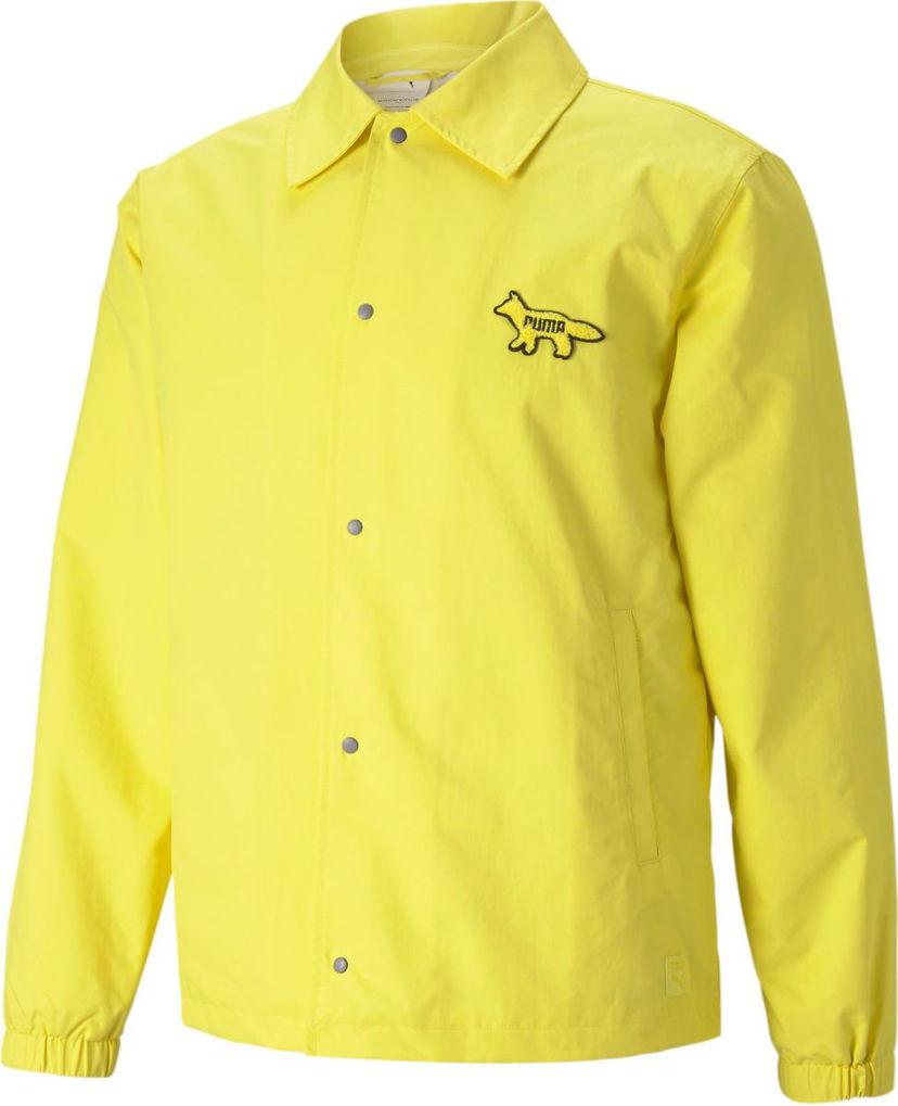Tuulitakki Puma MAISON KITSUNE x Coach Jacket Keltainen | 530430-030