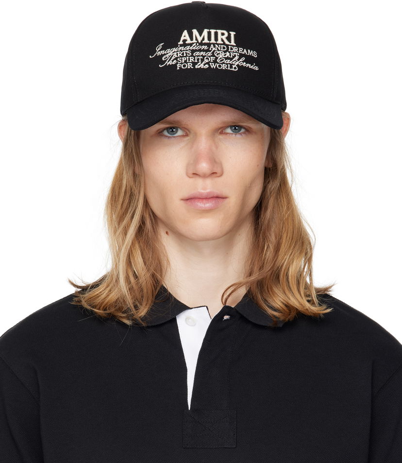 Korkki AMIRI AMIRI 'Spirit' Baseball Cap Musta | AMHACP1062