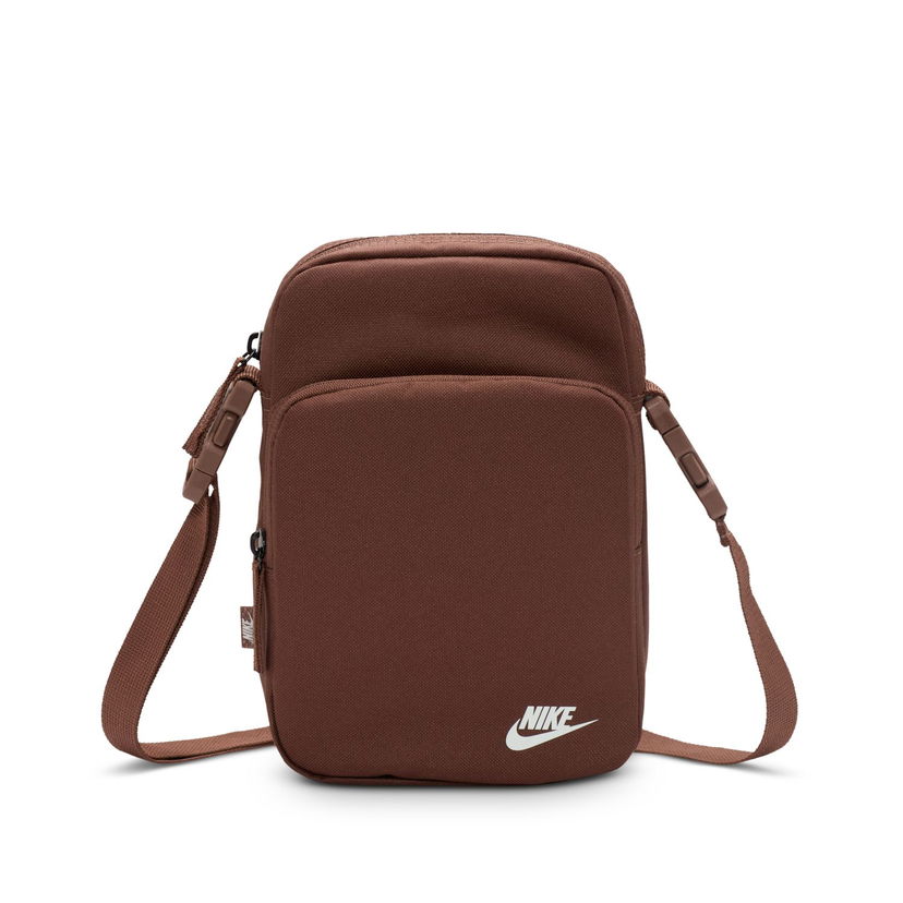 Olkalaukku Nike Heritage Crossbody Bag (4L) Ruskea | DB0456-265