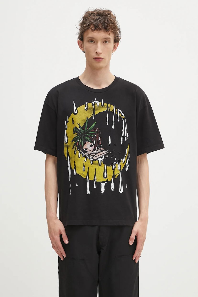 T-paita Sky High Farm Sky High Farm Eri Print T-Shirt Musta | SHF07T032