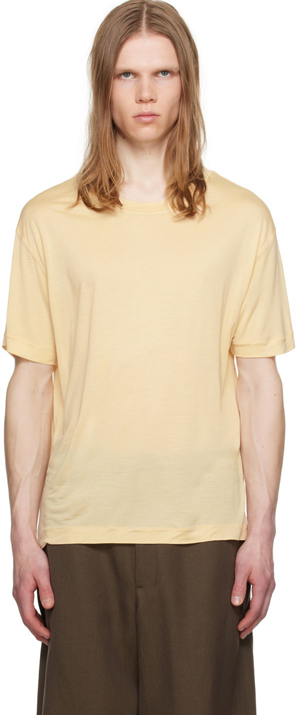 T-paita LEMAIRE Soft T-Shirt Keltainen | TO1170 LJ1011
