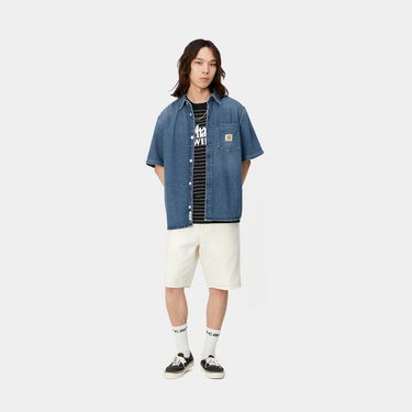 Paita Carhartt WIP S/S Ody Shirt Sininen | I033347_01_4L, 2