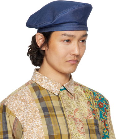 Barett Engineered Garments Engineered Garments Denim Beret Sininen | 25S1H005, 1