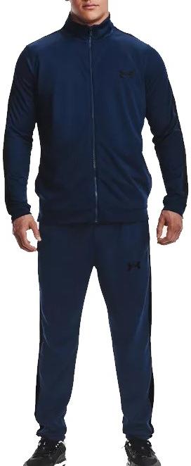 Verryttelypuku Under Armour UA Knit Track Suit Tummansininen | 1357139-408