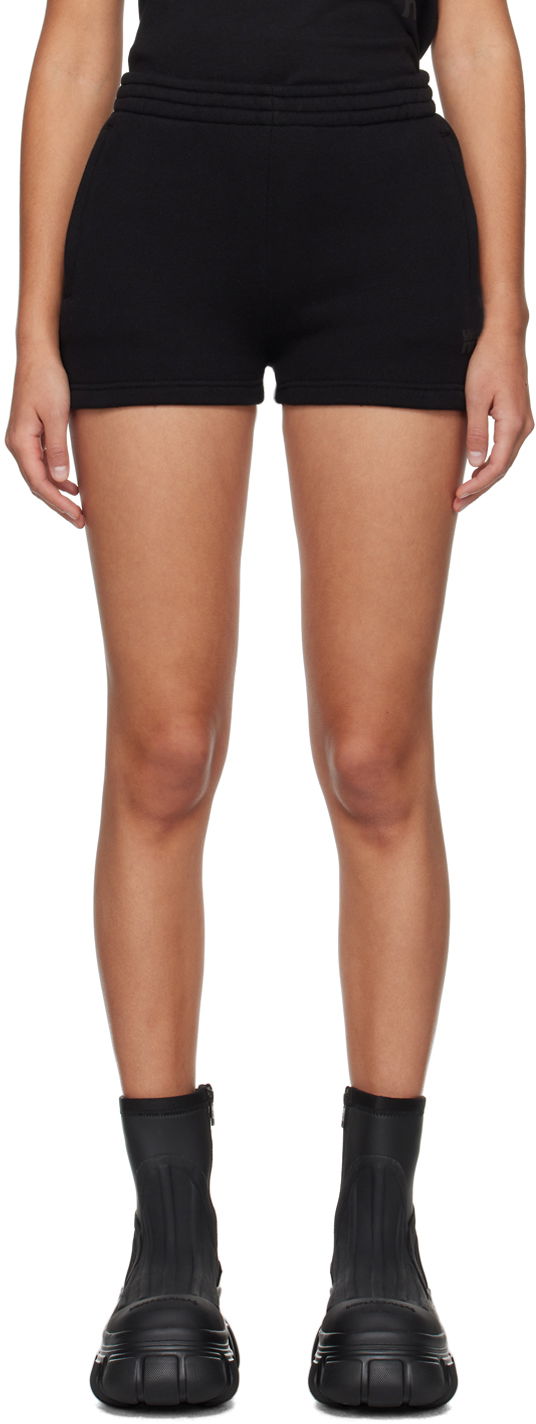 Shortsit Alexander Wang Puff Lounge Shorts Musta | 4CC3224349