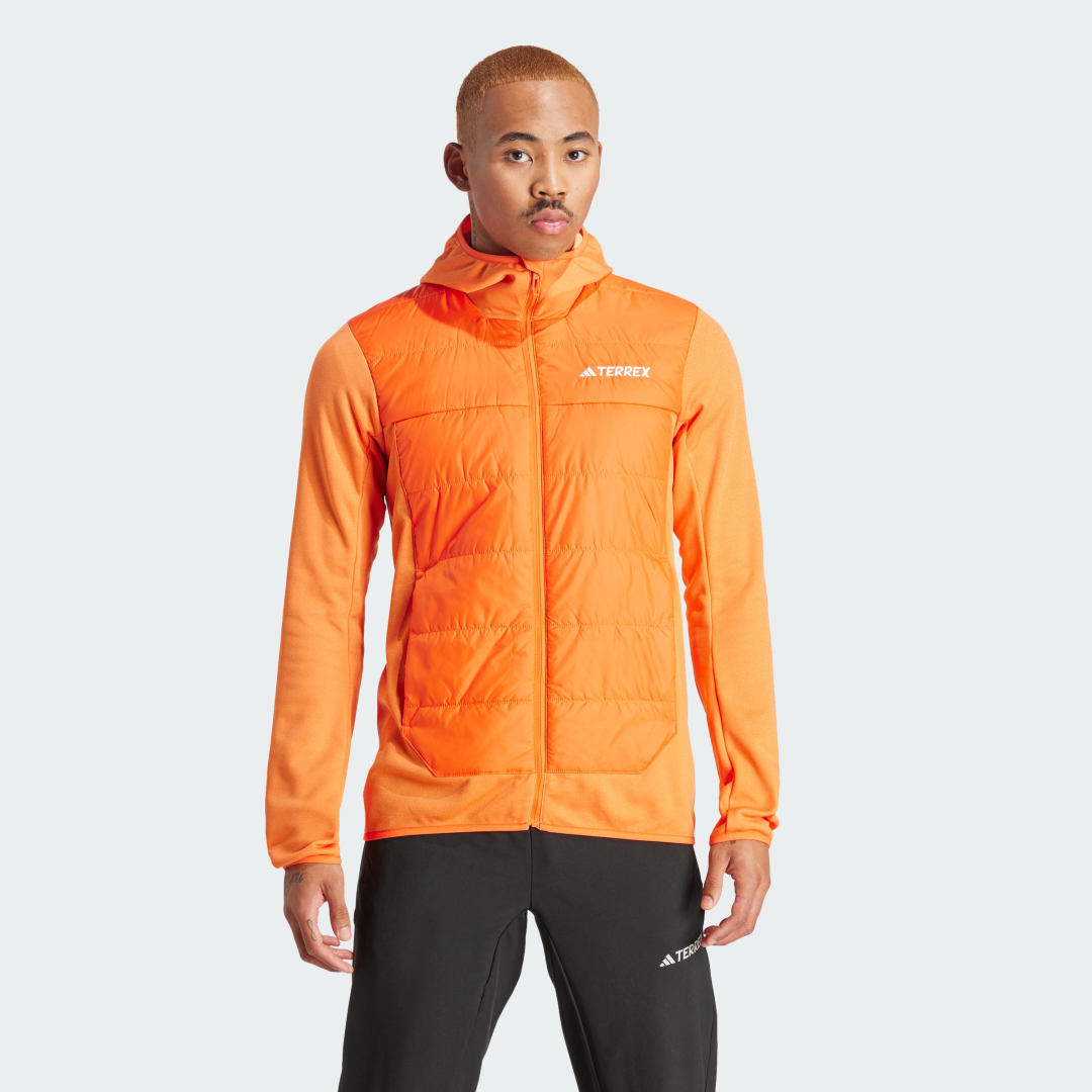 Takki adidas Performance Terrex Multi Hybrid Insulated Hooded Jacket Oranssi | IR7884, 1