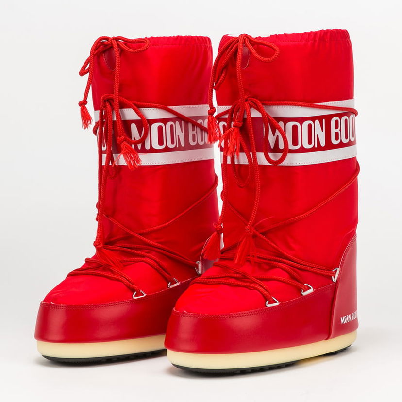 Tennarit ja kengät Moon Boot Nylon Red Punainen | 14004400 003