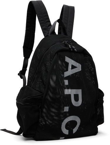 Reppu A.P.C. A.P.C. Tech Rebound Mesh Backpack Vihreä | PSAEU-H62242, 3