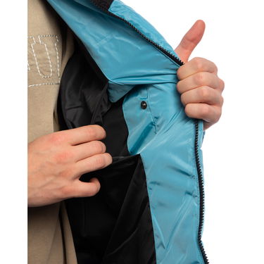 Puffer takki Karl Kani Karl Kani Retro Essential Puffer Jacket Sininen | PD00007604, 4