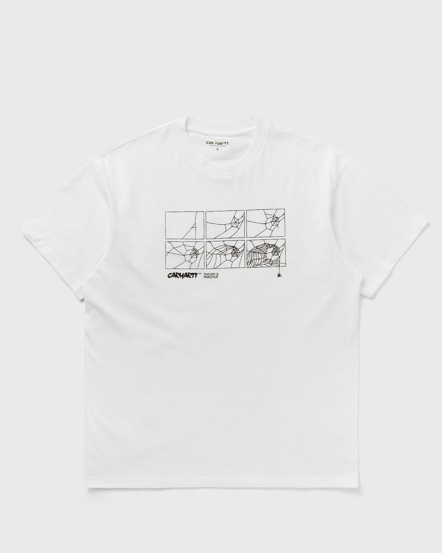 T-paita Carhartt WIP Theory & Practice Graphic T-Shirt Valkoinen | I035501-02.XX, 0