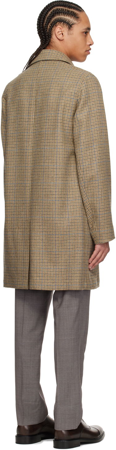 Takit Paul Smith Paul Smith Casual Fit Check Coat Beige | M1R-391Y-P02567-61, 2