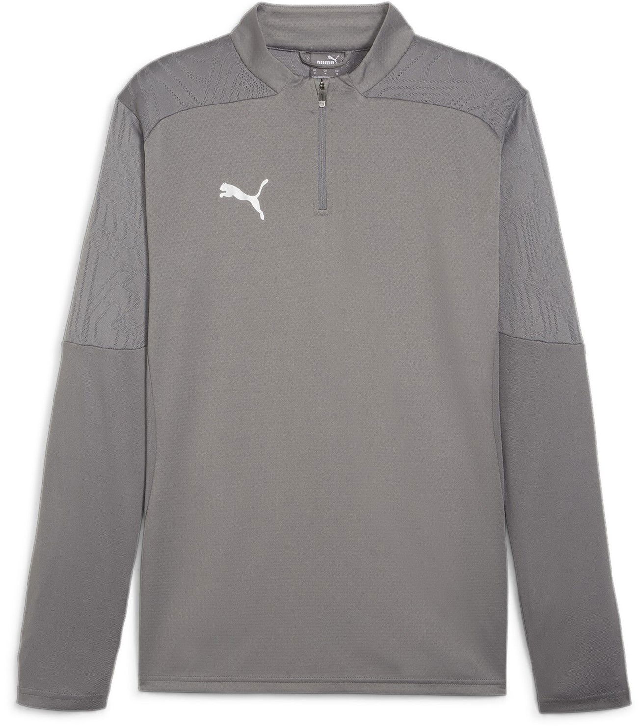T-paita Puma teamFINAL Training 1/4 Zip Top Harmaa | 658551-13, 0