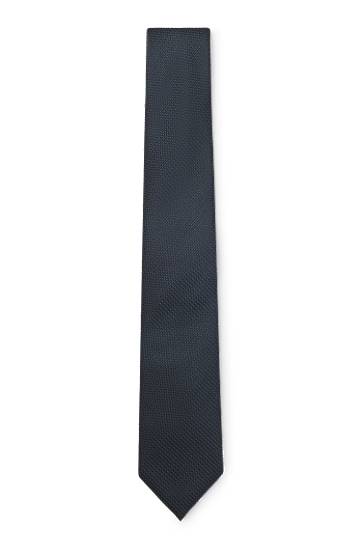 Vyöt BOSS Jacquard Tie and Pocket Square Set Tummansininen | 50532039