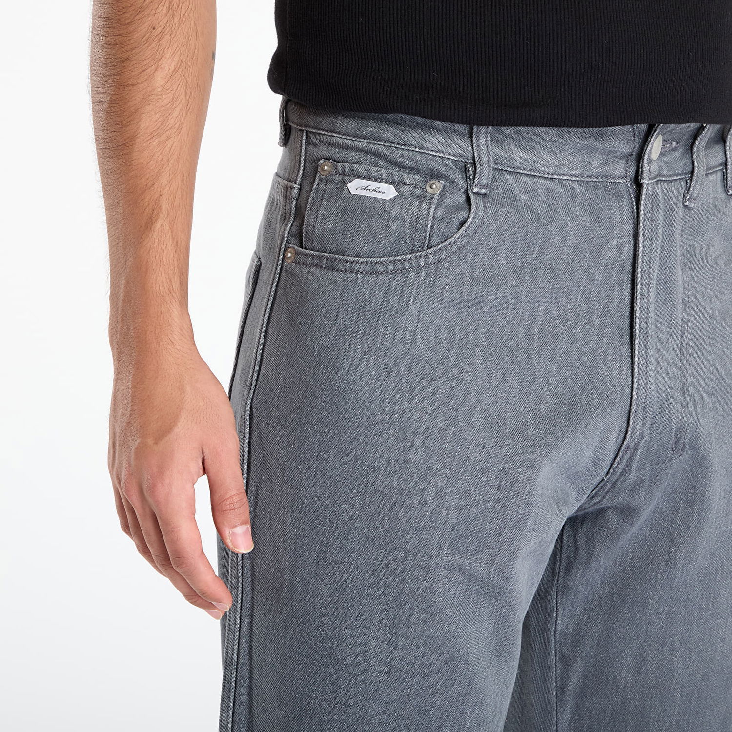 Jeans Post Archive Faction (PAF) Curved Jeans Harmaa | A1-200GR, 1