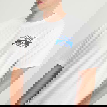 T-paita EDWIN Mount Fuji Dusk Graphic Tee Valkoinen | I036400-0267, 5