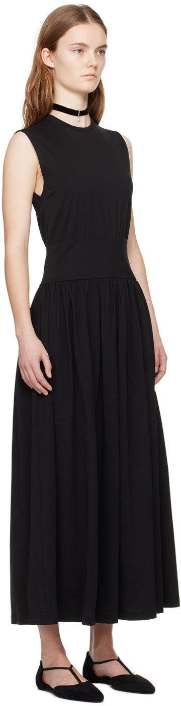 Mekko TOTEME Sleeveless Midi Dress Musta | 242-WRD1783-FB0093, 1