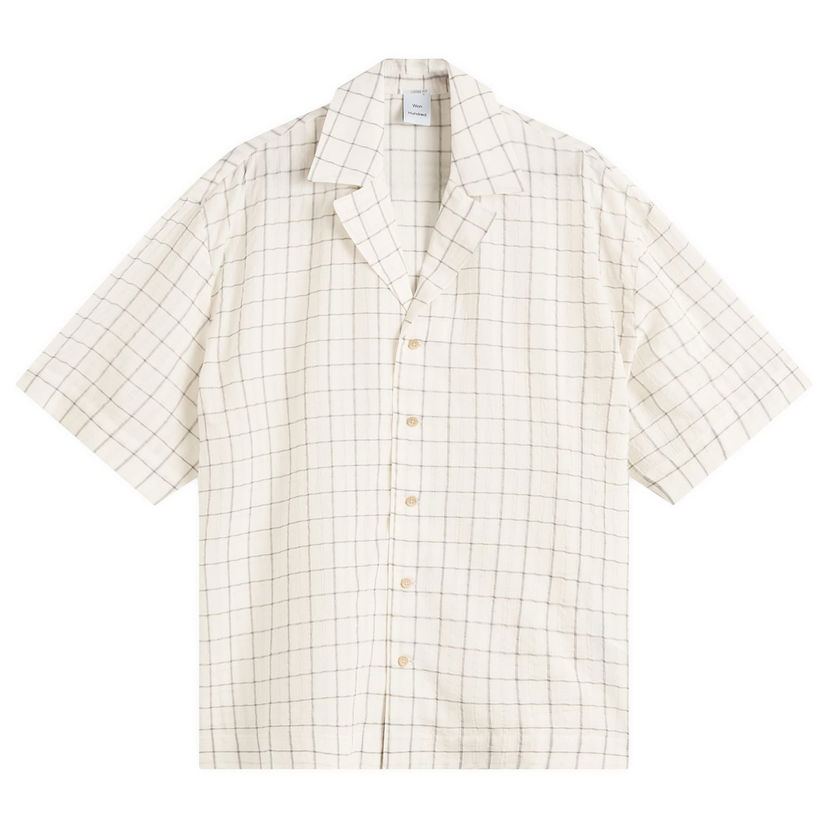 Paita Won Hundred Won Hundred Desmond Vacation Shirt, Size Small Beige | 3703-14283