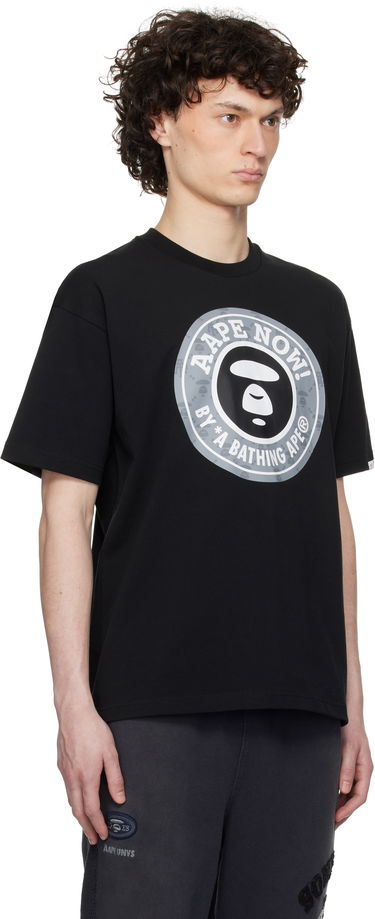 T-paita AAPE by A Bathing Ape AAPE by A Bathing Ape Basic T-Shirt Musta | AAPTEM1638XXNBKX, 1