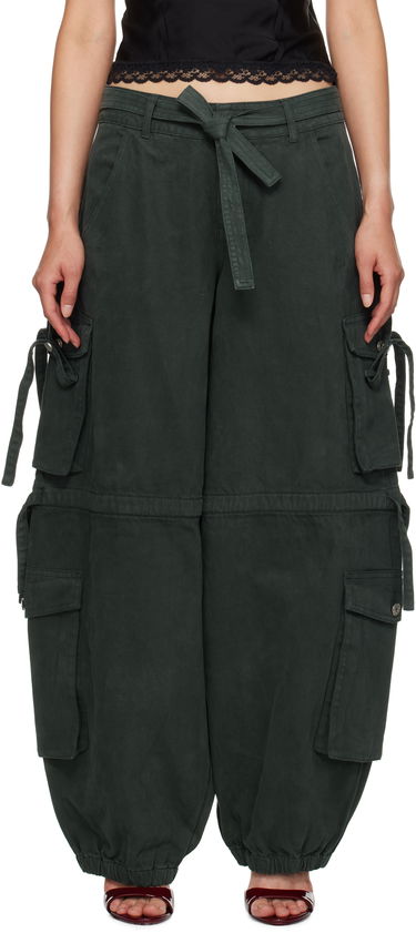 Cargo housut GUIZIO Guizio Anais Cargo Pants Vihreä | F24203W100, 0