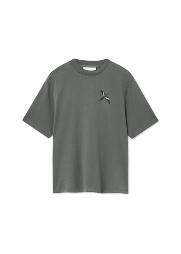 T-paita AXEL ARIGATO Micro Bee Bird T-Shirt Harmaa | A3464003, 1