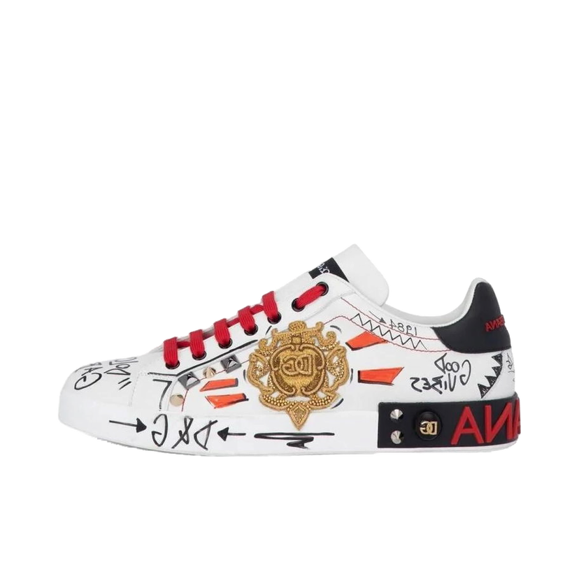 Tennarit ja kengät Dolce & Gabbana Portofino Embroidery And Studs Monivärinen | cs1772-ah494-hwf57