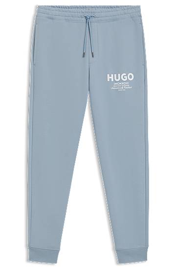 Verryttelyhousut BOSS HUGO Tracksuit Bottoms with Logo Print Sininen | 50510734