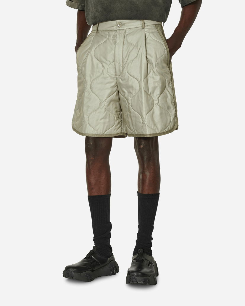 Shortsit Dries Van Noten Padded Shorts Sand Beige | 241-020955-8502 101