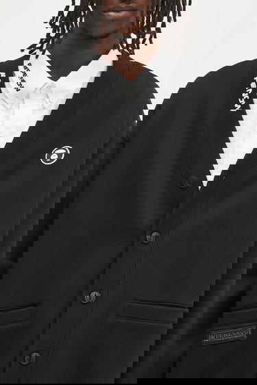 Villapaita AAPE by A Bathing Ape AAPE Now Cardigan Musta | AAPSWMB329XXN, 3