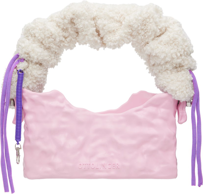 Käsilaukku Ottolinger Ottolinger Signature Baguette Bag Vaaleanpunainen | 1272003121