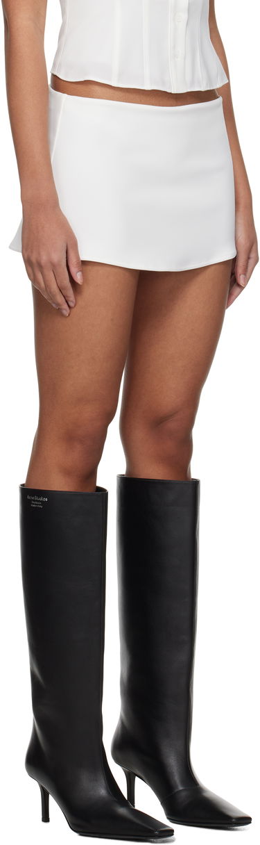 Hame GUIZIO Guizio Micro Stretch Miniskirt Valkoinen | C00301K022, 1